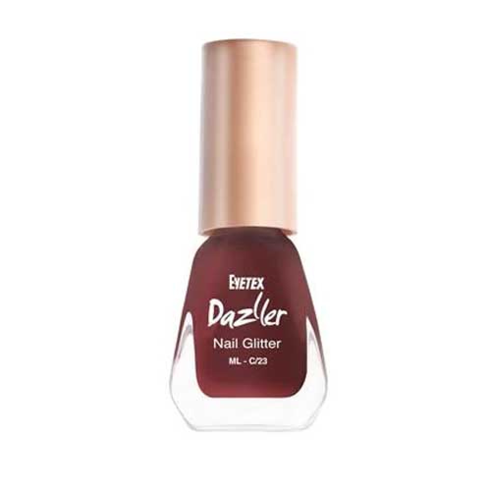 Eyetex Dazller Nail Polish 6.5ml Brown