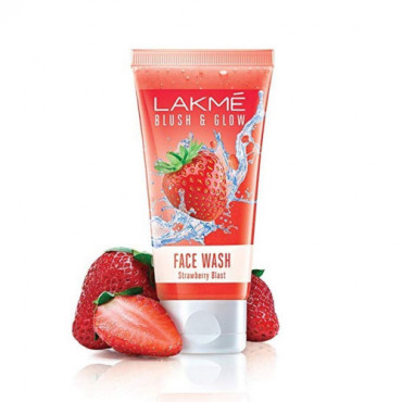 Lakme Blush & Glow Strawberey Blast Face Wash 150g