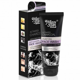 Moon Star Activated Charcoal Purifying Face wash 100ml