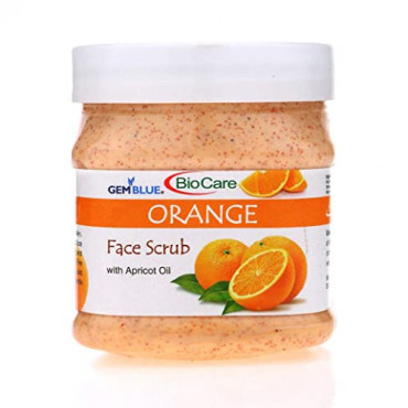 Gemblue Bio Care Orange Face Scrub With Apricot Oil 500ml