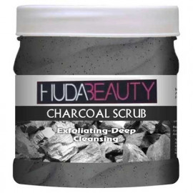 Huda Beauty Charcoal Face & Body Scrub Bamboo Charcoal 500ml