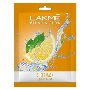 Lakme Blush & Glow Lemon Fresh Sheet Mask 25ml