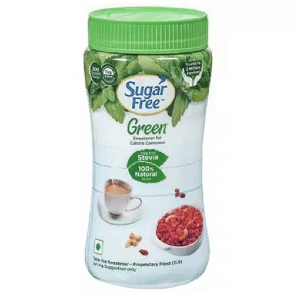 Sugar Free Green Powder 200g (200 Spoons) (Jar)