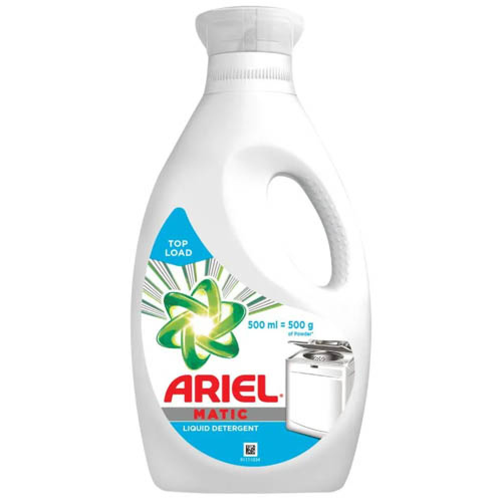 Ariel Matic Liquid Detergent Top Load 500ml