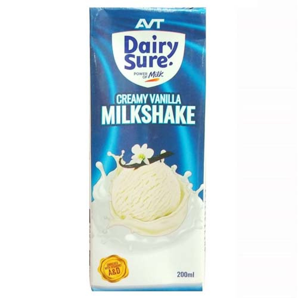 Avt Dairy Sure Creamy Vanilla Milk Shake 200ml