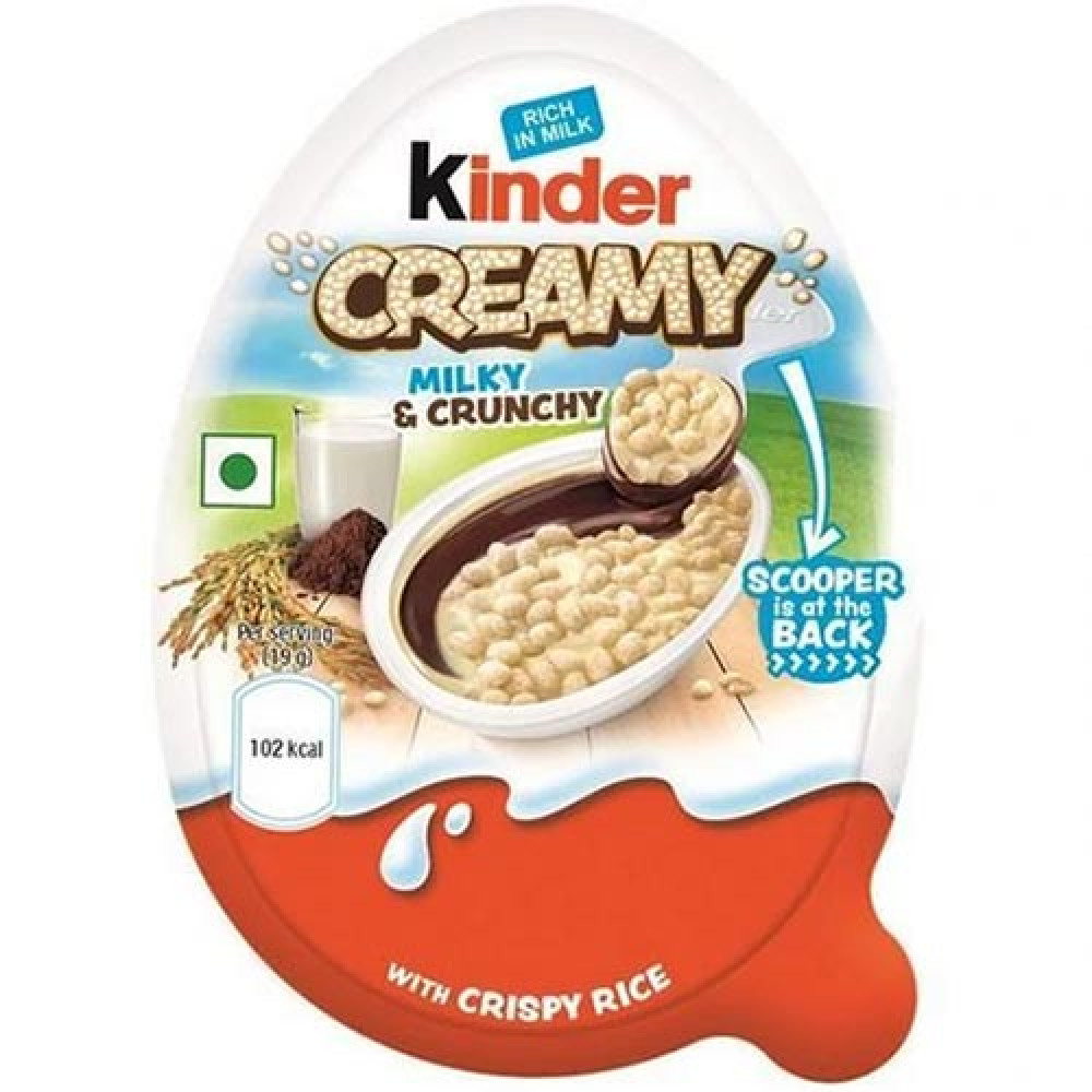 Kinder Creamy Milk & Crunchy 19g