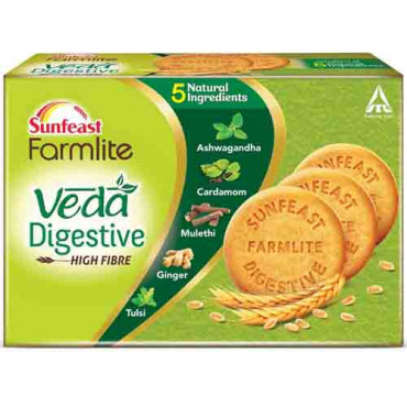 Sunfeast Farmlite Veda Digestive Hi Fibre 250g