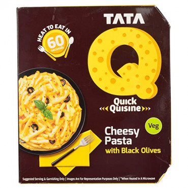 Tata Quick Quisine Cheesy Pasta With Black Olives 290g BUY 1 GET 1 FREE