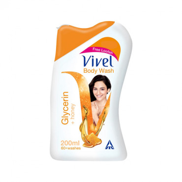 Vivel Body Wash Glycerin + Honey 200ml