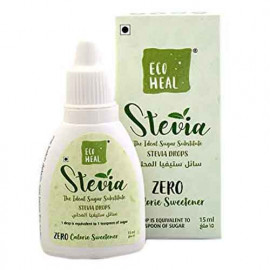 Eco Heal Stevia Drops Sugar Substitute 15ml