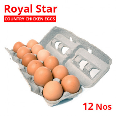 Royal Star Country Chicken Eggs 12 Nos