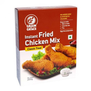 Grain N Grace Instant Fried Chicken Mix - Classic Treat 200g