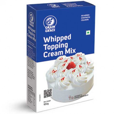 Grain N Grace Whipped Topping Cream Mix 100gm