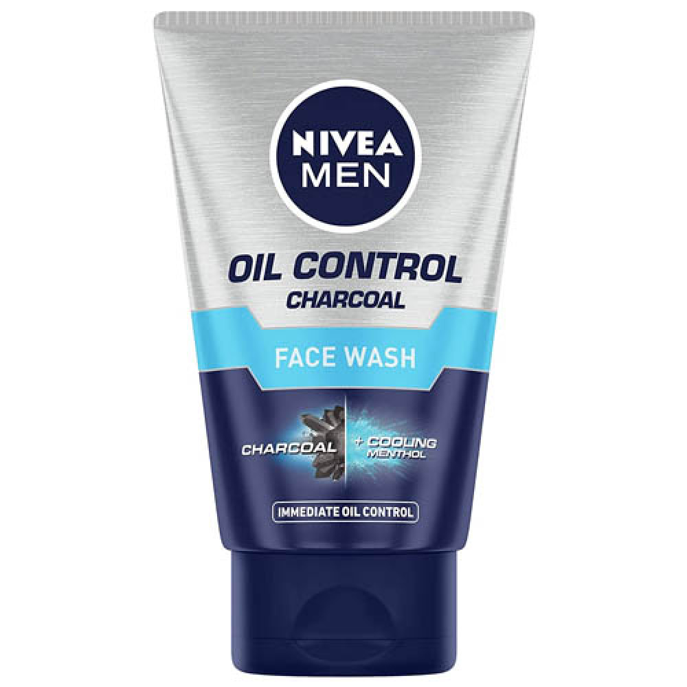 Nivea Men Oil Control Charcoal Face Wash 50g