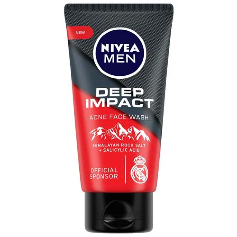 Nivea Men Deep Impact Acne Face Wash 50g