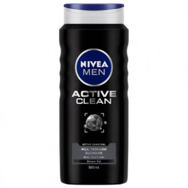 Nivea Men Shower Gel Active Clean 500ml