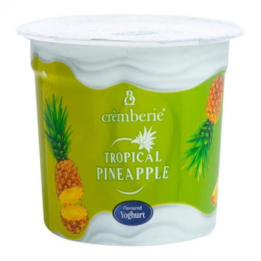 Cremberie Fruit Yoghurt Tropical Pineapple 90g