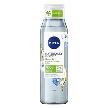 Nivea Shower Gel Plum Blossom  & Oil 300ml