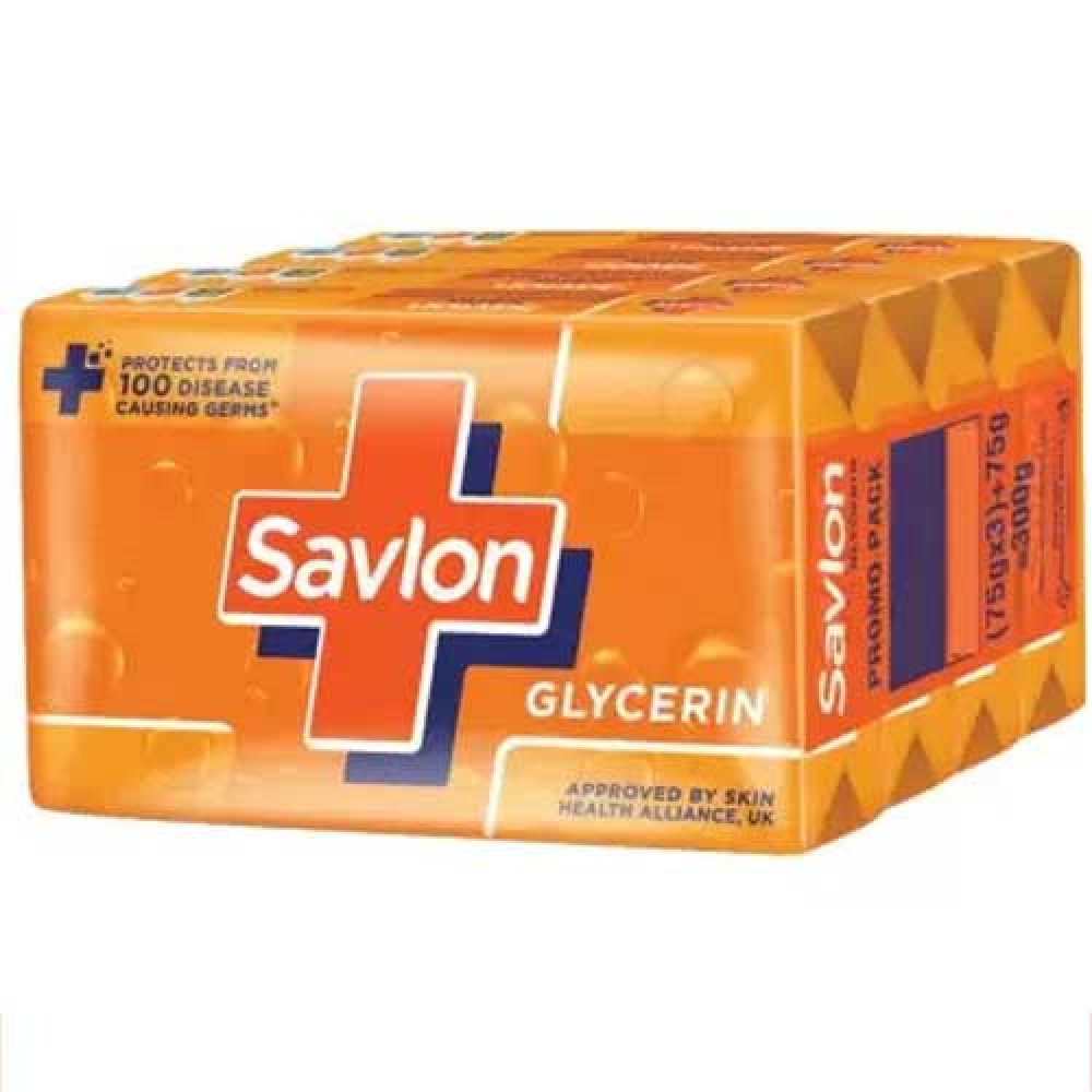 Savlon Glycerin Pramo Pack (75g x 3) + 75g Free