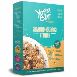 Yoga Bar Muesli+ 94% Almond,Quinoa Crunch 400g