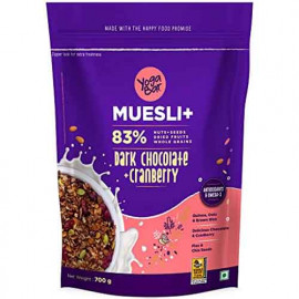 Yoga Bar Muesli+ 83% Dark Chocolate,Cranberry 700g