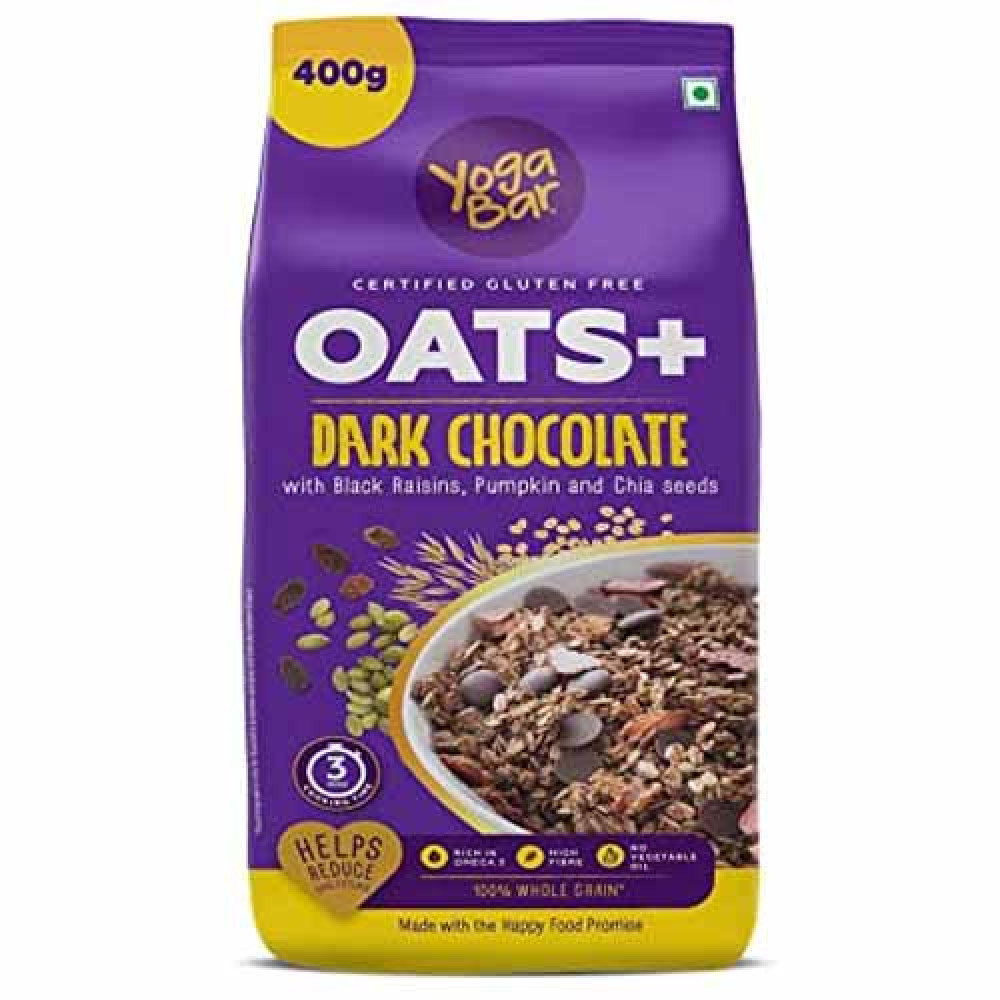 Yoga Bar 100% Whole Grain Dark Chocolate Oats 400g (P)