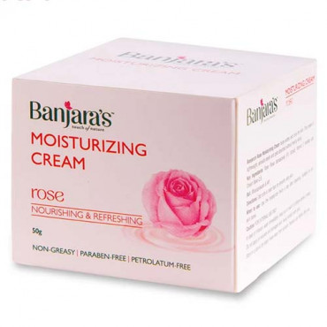 Banjaras Moisturizing Cream Rose 50g