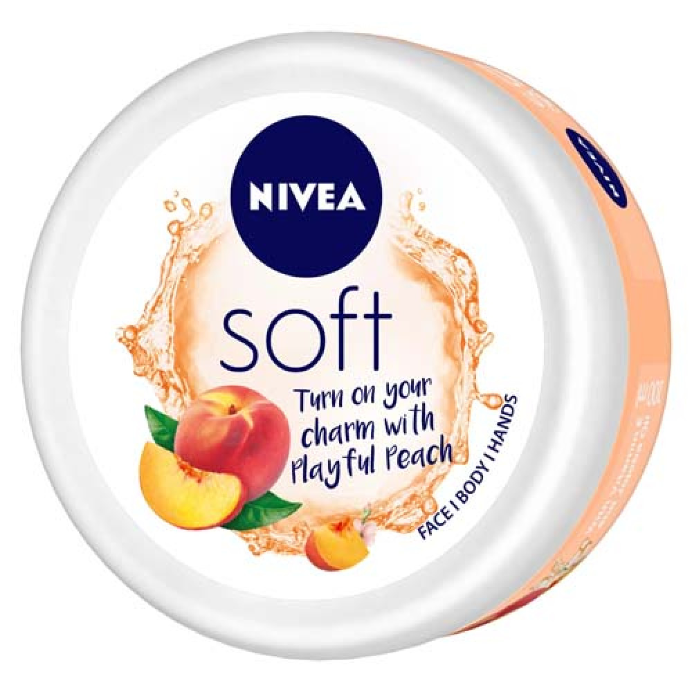 Nivea Soft Play Full Peach Light Moistrurizer 100ml