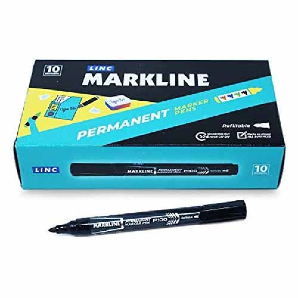 Linc Markline Permanent Marker (Black)