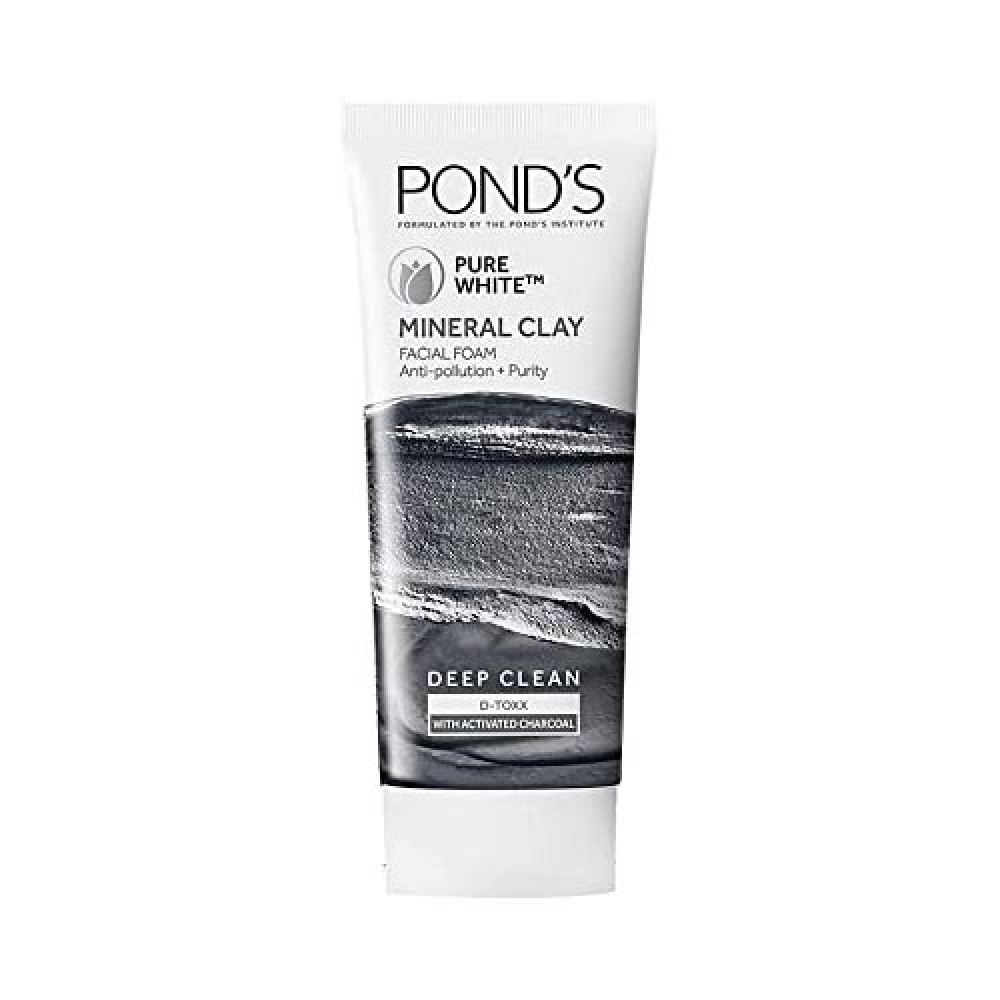 Ponds Pure Detox Mineral Clay Facial Foam 40gm