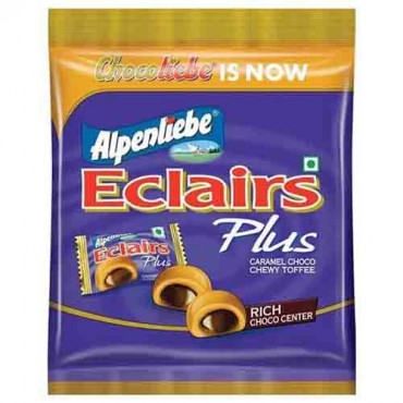 Alpenliebe Eclairs Plus Caramel Choco 340gm