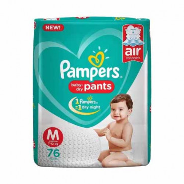 Nine Baby Diaper Medium 76 Pants