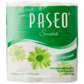 Paseo Embossed Bathroom Roll 1 Rolls 2Ply (9.9cm x 11cm)