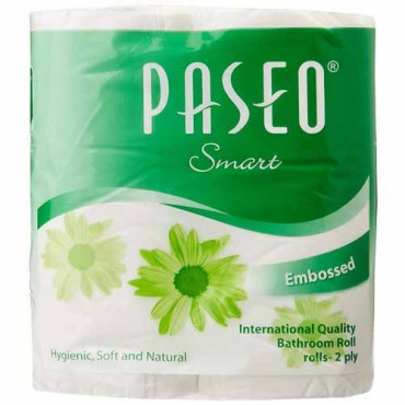 Paseo Embossed Bathroom Roll 1 Rolls 2Ply (9.9cm x 11cm)