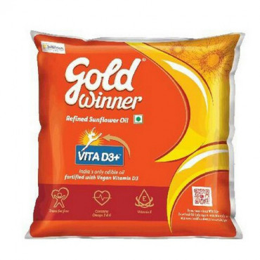 Gold Winner VITA-D Sunflower Oil 500ml (P)