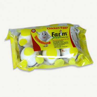 Farm Fresh Chicken Eggs 6 Nos