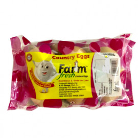 Farm Fresh Country Chicken Egg 6 Nos