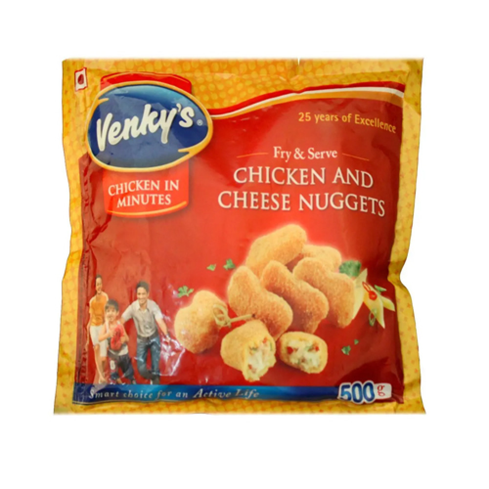 Venky'S Chicken & Cheese Nuggets 500g