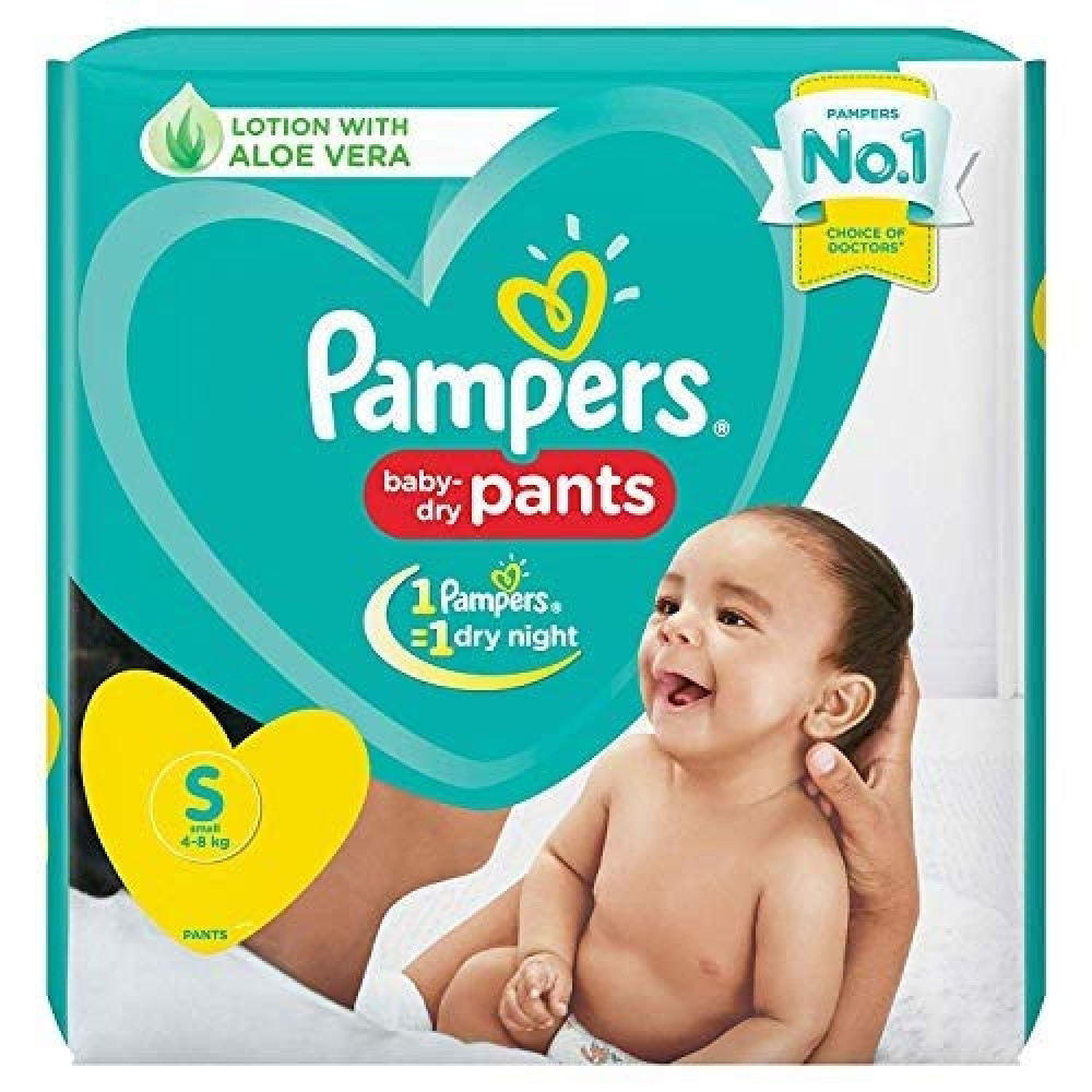 Pampers Pants Small (4-8Kg) 15N