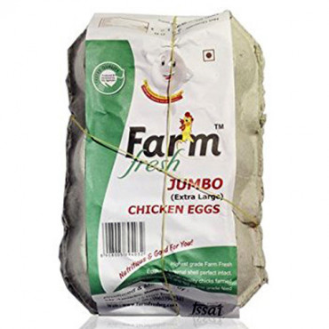 Farm Fresh Premium Chicken Eggs 6 Nos