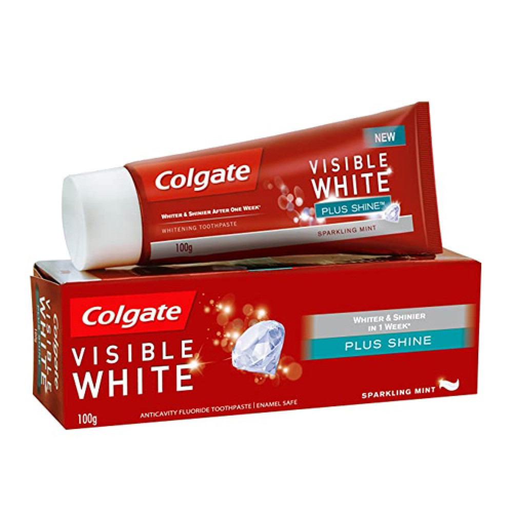 Colgate Visible White Sparkling Mint Toothpaste 100g