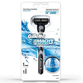 Gillette Mach3 Start Aqua Grip Razor 1N