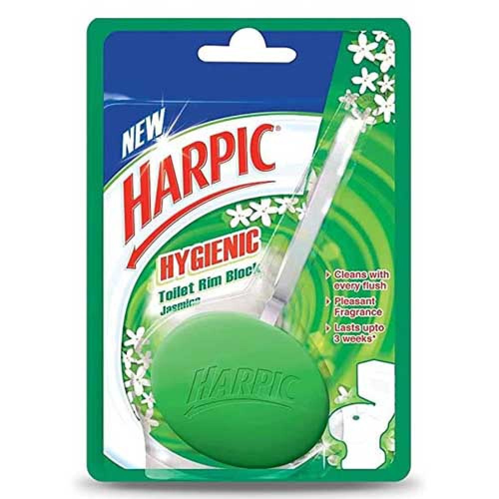 Harpic Hygienic Toilet Rim Block Jasmine  26g