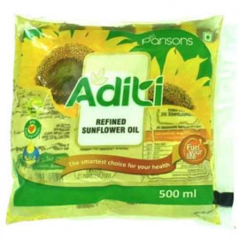 Aditi Refined Sunflower Oil 500ml (P)