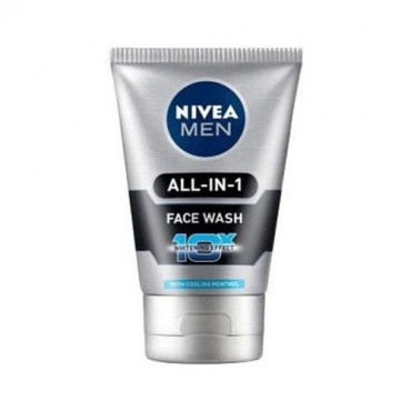 Nivea Men All-In-1 Charcoal Face Wash 100g