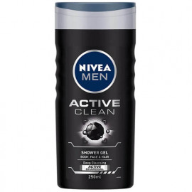 Nivea Active Clean Shower Gel 250ml