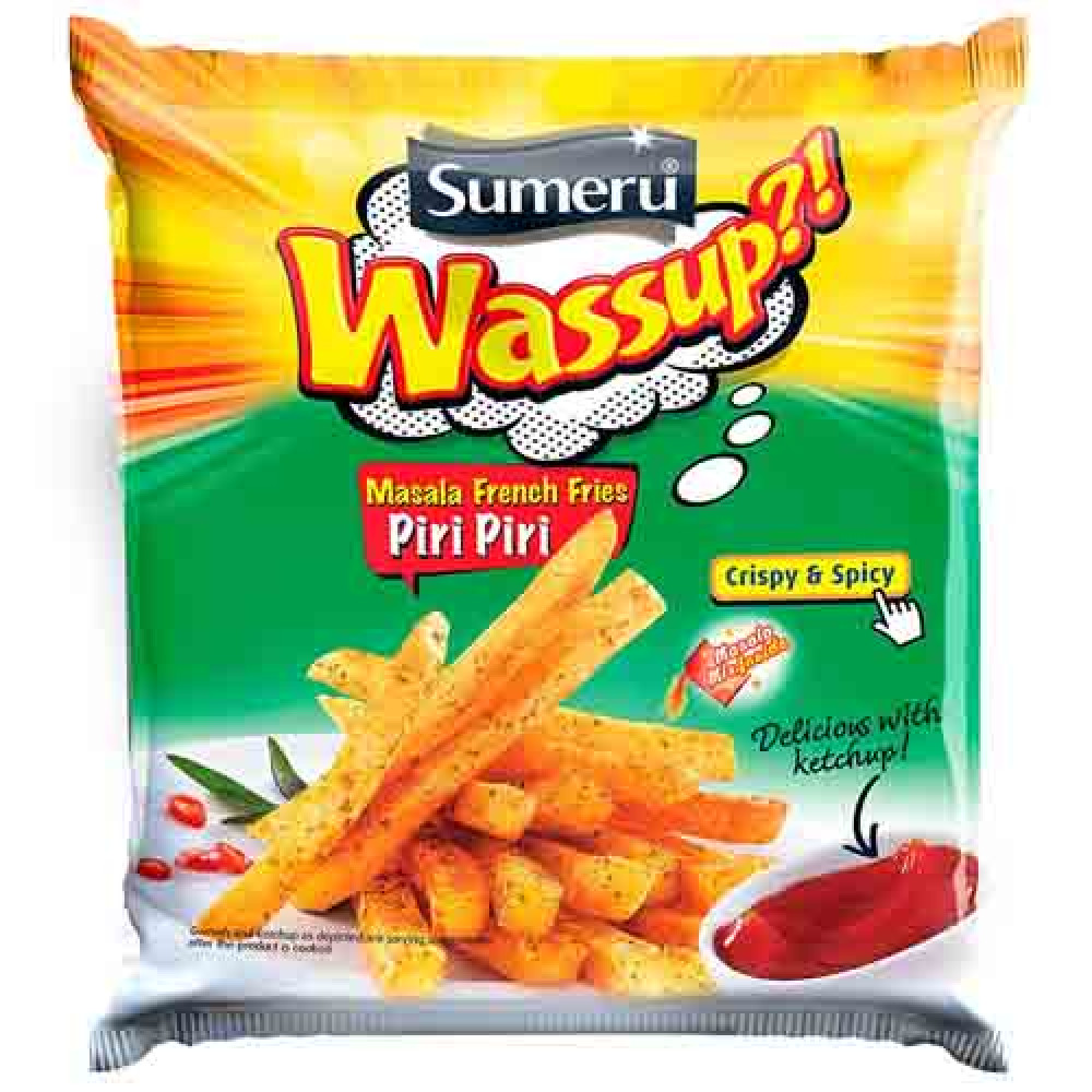 Sumeru Masala French Fries Piri Piri 400g (Crispy & Spicy)