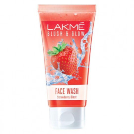 Lakme Blush & Glow Strawberey Blast Face Wash 100g