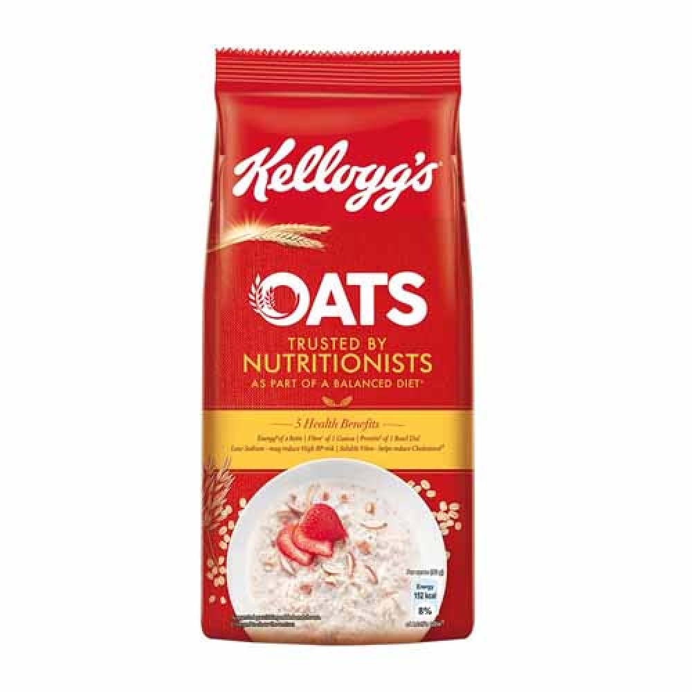 Kelloggs 5 Health Benefits Oats 200g (Pouch)