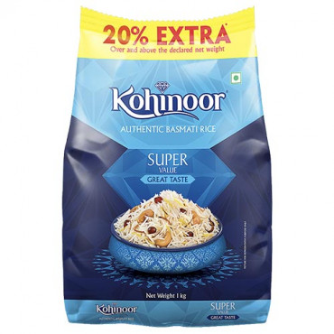 Kohinoor Basmati Rice Super Value Pack  1 Kg